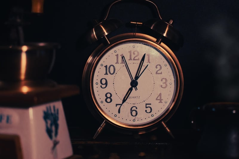 Vinyl Record Clock